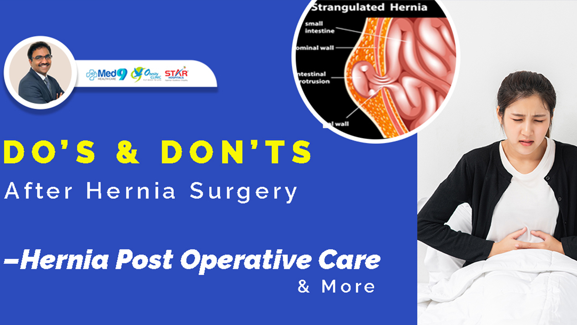 Do’s And Don’ts After Hernia Surgery – Hernia Post Operative Care & More